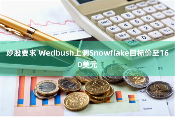 炒股要求 Wedbush上调Snowflake目标价至160美元