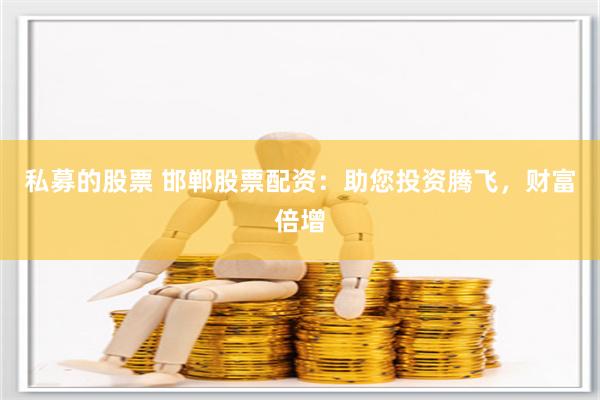 私募的股票 邯郸股票配资：助您投资腾飞，财富倍增